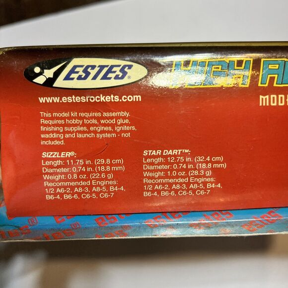 Estes Model Rocket 1272 LAUNCHABLES Basic Builder Toy High Altitude Kit Build - Picture 12 of 16